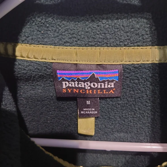 NWOT Patagonia Men's Synchilla Snap-T Northern Green - Picture 4 of 7